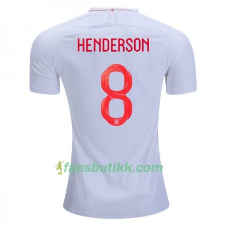Fotball-VM 2018 England drakt Henderson 8 Hjemmetrøye